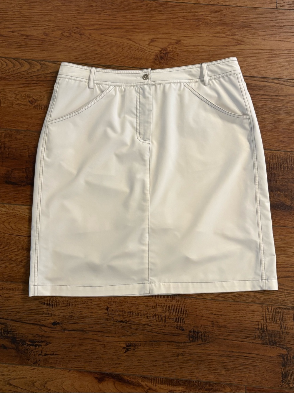 Birdee Sport White Golf Skort Built In Shorts Women’s US 10
